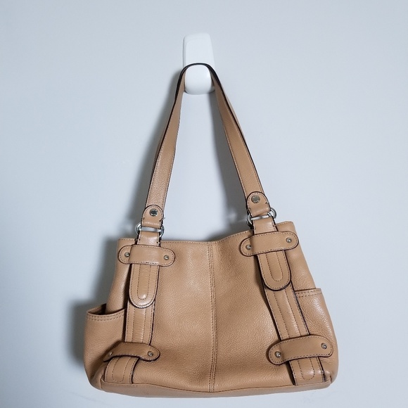 TIGNANELLO MUSTARD TOTE SATCHEL/HOBO - Picture 1 of 5